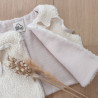 Gilet réversible en coton bio
