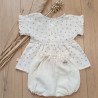 Ensemble bébé fille Blouse et Bloomer d’été