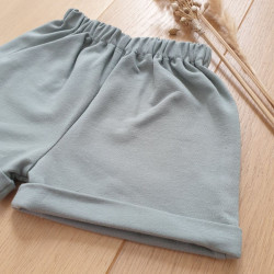 Short garçon en jersey de coton