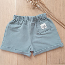 Short garçon en jersey de coton