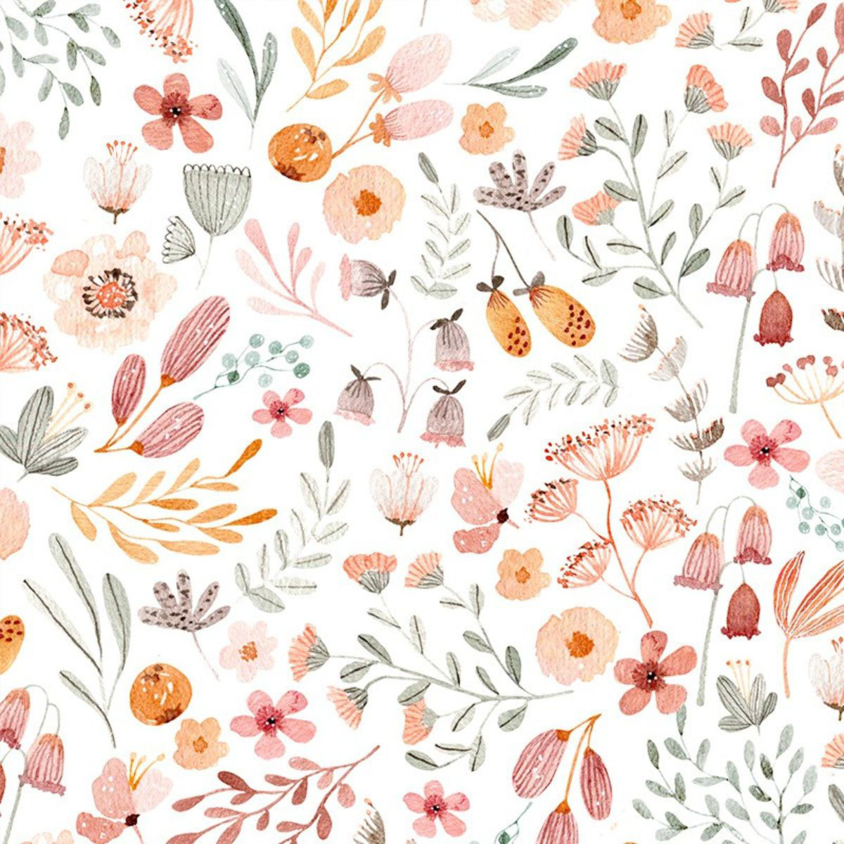 Tissu 100 pourcent coton imprimé Bohème pour bébé